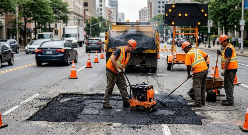 Commercial Pothole Repair in Bluffton, SC