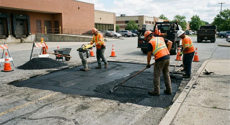 Asphalt Parking Lot Repair in Fort Smith, AR
