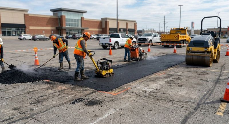 Asphalt Parking Lot Repair in Temecula, CA