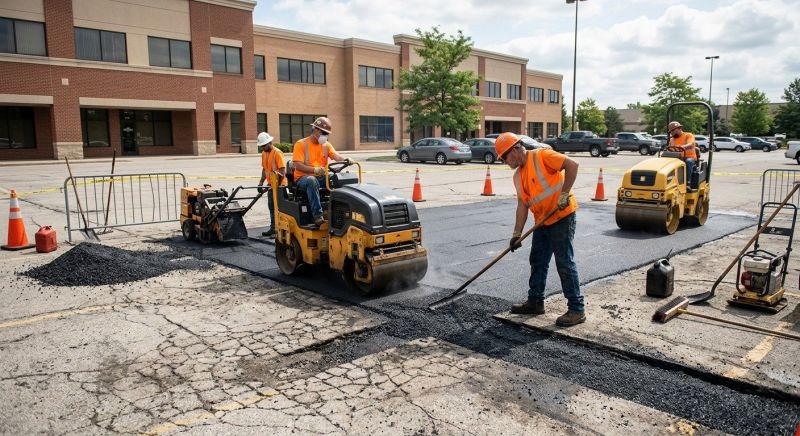 Asphalt Parking Lot Repair in Hilton Head Island, SC