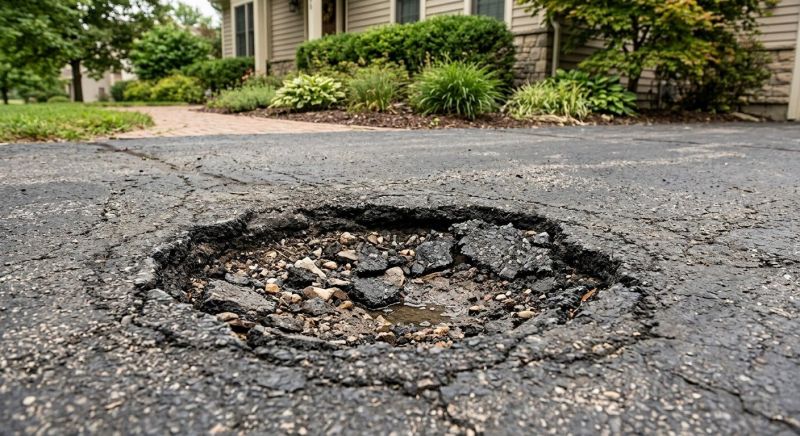 Asphalt Pothole Repair in Little Rock, AR