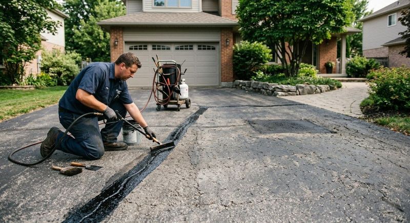 Blacktop Driveway Repair in Savannah, GA