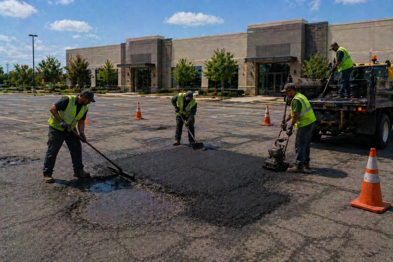 Church Parking Lot Repair in Little Rock, AR