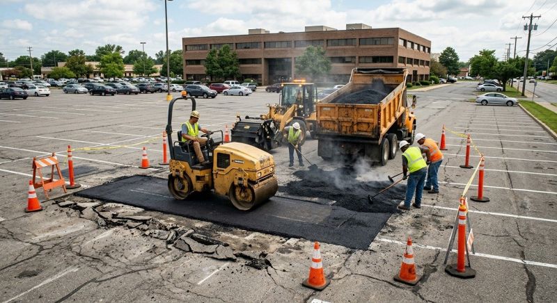 Church Parking Lot Repair in Orange County, CA
