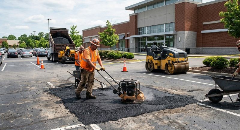 Commercial Asphalt Repair in Orange County, CA