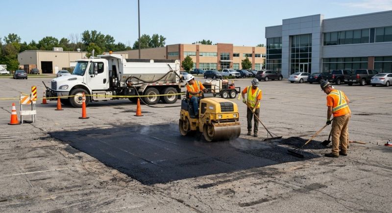 Commercial Paving Repair in San Diego, CA