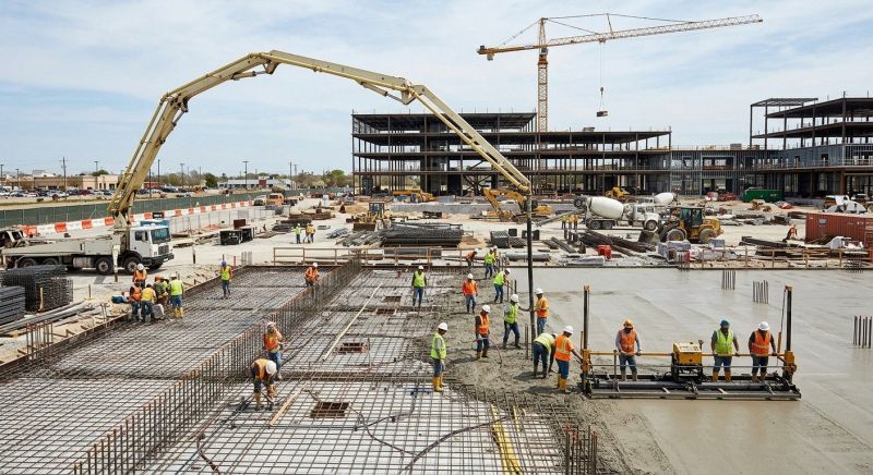 Commercial Slab Installation in Lakeland, FL