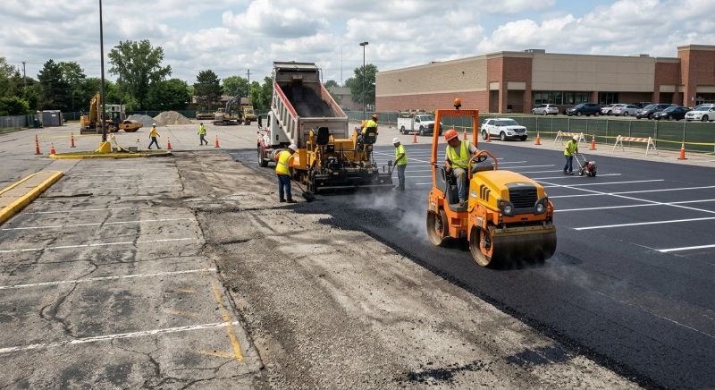 Industrial Asphalt Paving in Savannah, GA