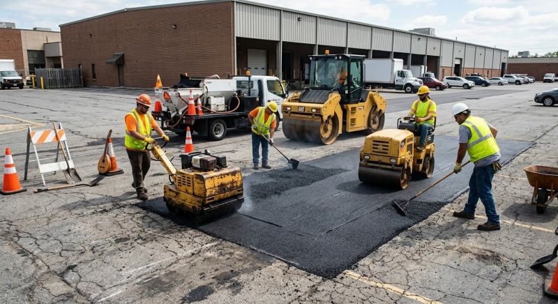 Parking Lot Repair in Bluffton, SC
