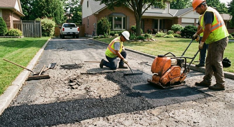 Paved Driveway Repair in Los Angeles, CA