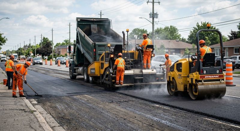 Road Paving Service in Orange County, CA
