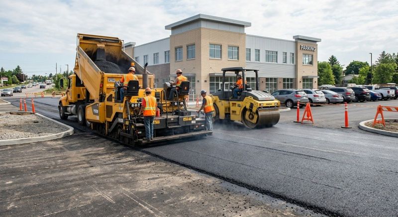 Road Paving Service in Little Rock, AR